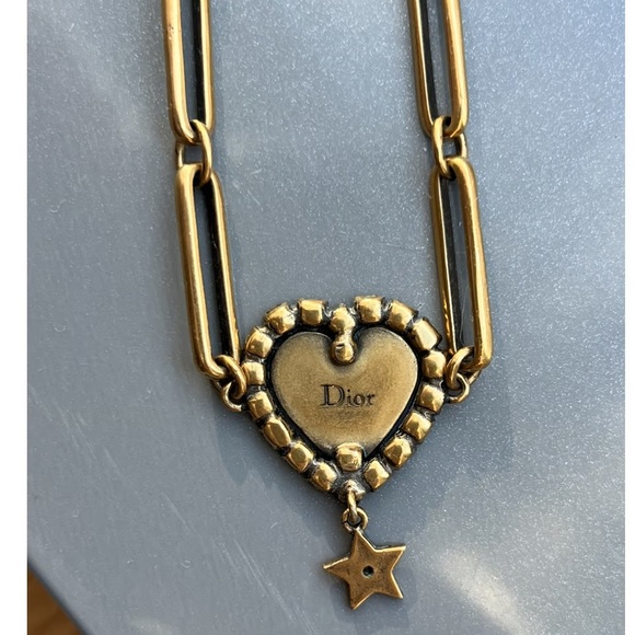 AUTHENTIC Christinan Dior J’adior Crystal Heart Necklace. SS 2018/2019 - Picture 4 of 6
